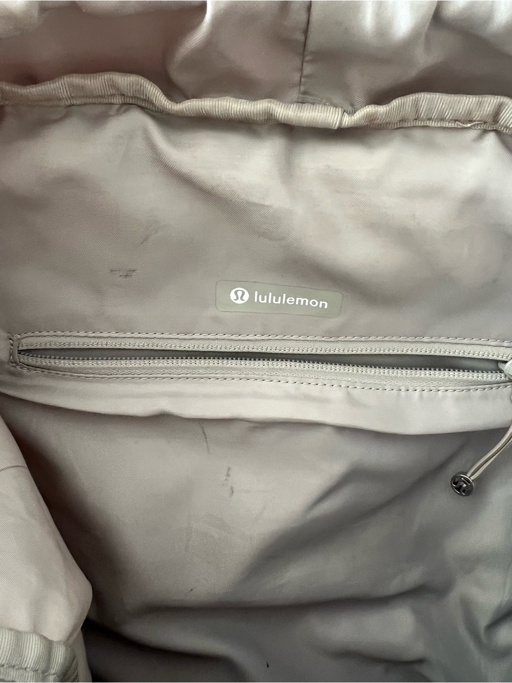 lululemon athletica Cream wanderlust Backpack with Buckle Straps - Picture 3 of 3